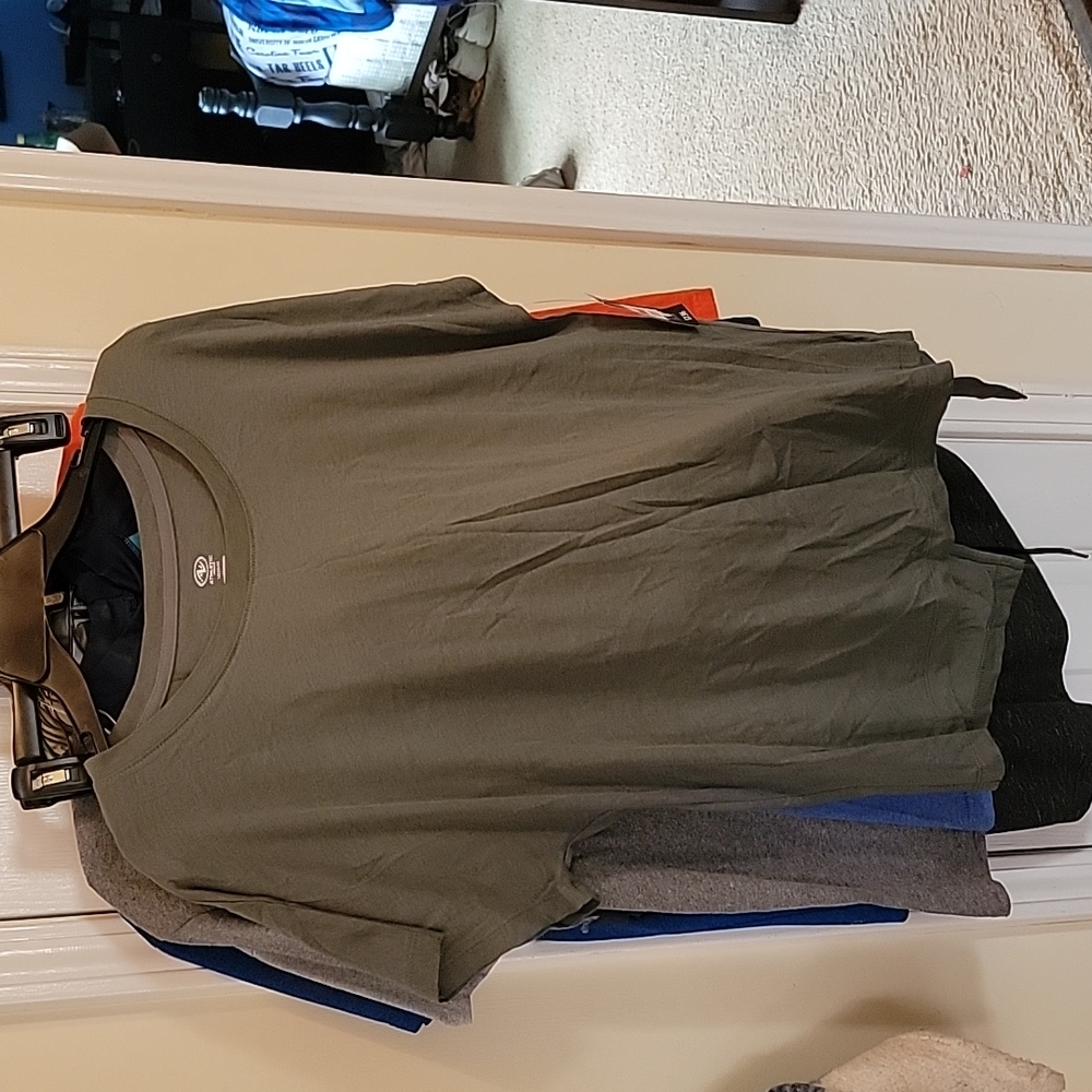 Athletic green women's LG (12/15) shirt